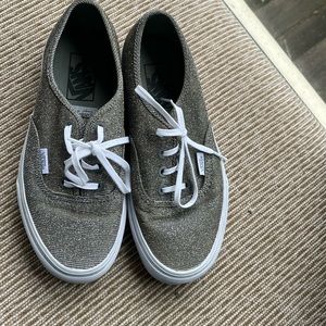 Women’s Gold Vans size 6
